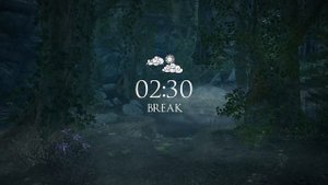 Study with Me in Skyrim | Forests of Falkreath | 25/5 Pomodoro Timer [2hr] [4K]