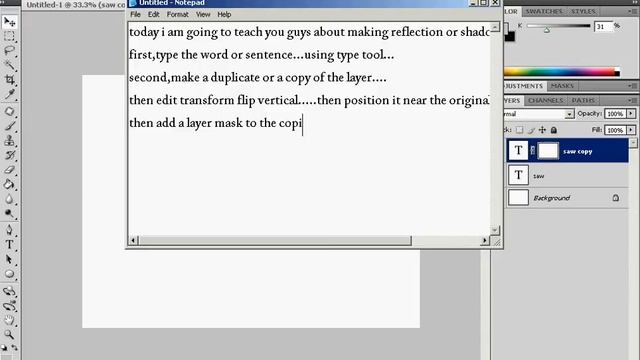 simple and easy photoshop reflection смотреть онлайн