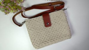 Летняя сумочка из полиэфирного шнура ♥️ Стильно и просто