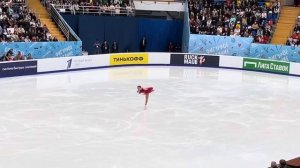 Камила Валиева| Врезалась в трибуну?| новая короткая программа