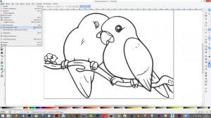 InkScape. Из растра в вектор. Трассировка изображения. From raster to vector. Trace image.