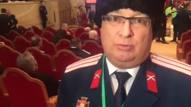 Казаки со всей Руси собрались в Москве. Есть там и наши