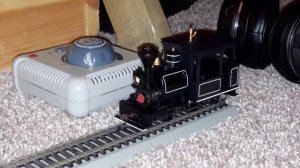 Bachmann DCC On30 Hk porter, 0-4-2 demo run