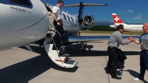 Phenom 300E and Praetor 600 Arrival | EBACE 2022
