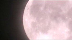 Full Moon. Winter Night. Test Panasonic SDR - S45.
