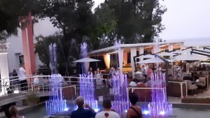 Свето музыкальный фонтан Ялта 16 августа 2021 г.