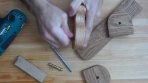 Самодельный деревянный орехокол для грецких орехов. Орехокол своими руками. Wooden walnut cracker