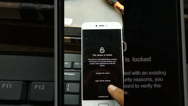 mi cloud Mi5C Lock BL, miui 9.6.2, clean no bug смотреть онлайн