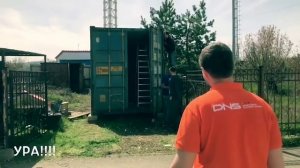 034. «ДОМ И HOSTEL» Установка морского контейнера под склад. 01.09 мин.