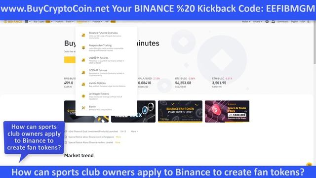 How can sports club owners apply to Binance to create fan tokens? смотреть онлайн
