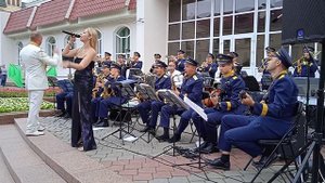 Пинский духовой оркестр. Поет Анна Леванова!🌷🌹🌷🌹💞💞