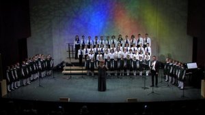 С. Фомина, сл. Н. Лушина «Гимн Школе» Исп. Сводный хор школы