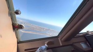 (Cockpit view) BOEING 747 heavy, TAKEOFF from JFK Airport  (tower & pilot radio talks)