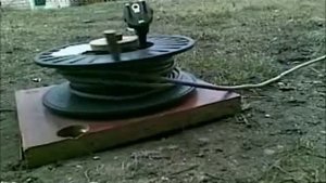 Самодельный уличный удлинители из катушки от сварочной проволоки