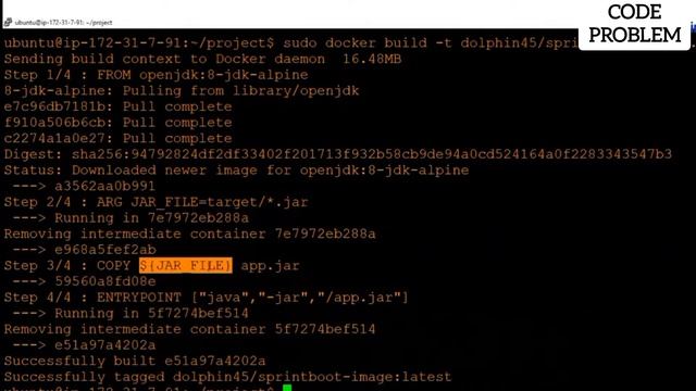 How to deploy spring boot app on docker? Docker and Spring boot projects