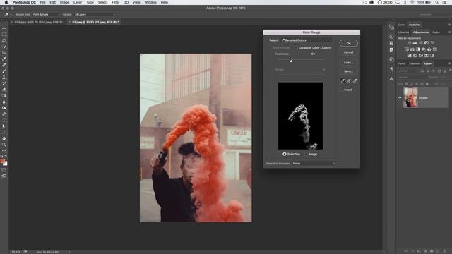 How to Use Color Range in Photoshop CC смотреть онлайн
