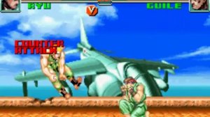 Super Street Fighter II Turbo-Revival Ryu Playthrough