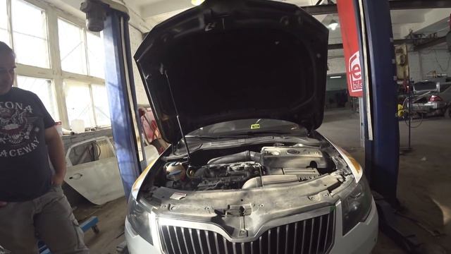 ТО Skoda Superb. О масложоре в сервисе/StasOnOff смотреть онлайн