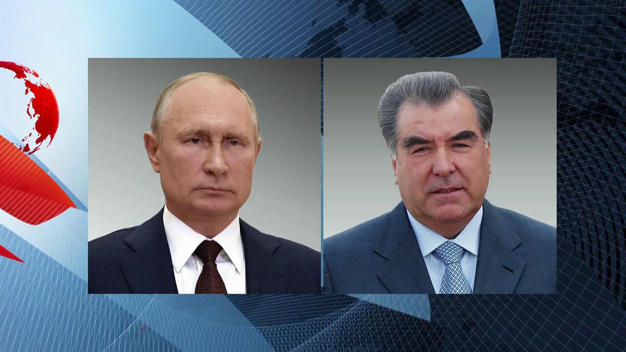 Владимир Путин выразил соболезнования президенту Таджикистана в связи с последствиями схода лавины
