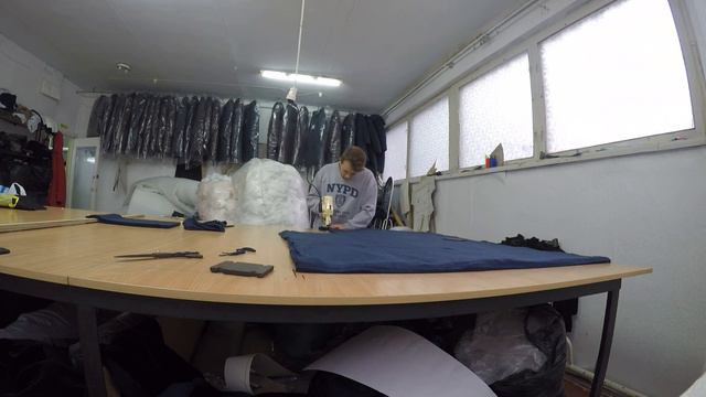 Раскройка ткани настилом