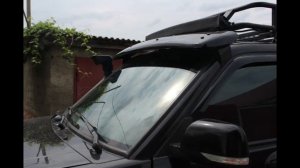 Козырёк солнцезащитный на УАЗ Патриот