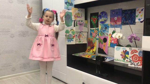 Стихотворение Агнии Барто «Болтунья». Стефания 6 лет. 3 апреля 2021 г. смотреть онлайн