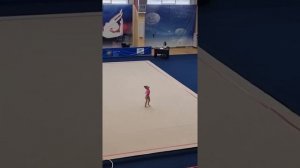 Анна Бредис 5 лет, Всероссийские соревнования по художественной гимнастике г, Рязань 1 место?