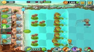 Plants vs Zombies 2: Big Wave Beach - Day 27 Walkthrough