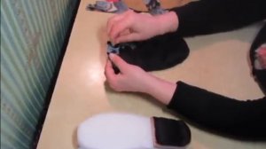 Домашние тапочки своими руками №5.