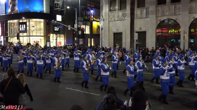 Falun Dafa Marching Band - 2015 Hollywood Christmas Parade смотреть онлайн