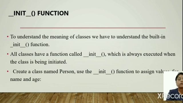 Class and Object in python