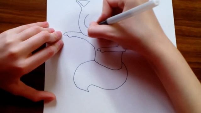 Уроки рисования | Как нарисовать кошечку | Рисуем няшного котика | Рисовать легко и просто смотреть онлайн