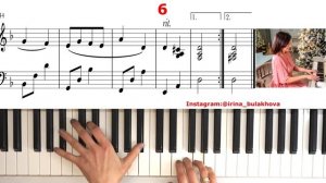 ЗИМНЯЯ СКАЗКА Тихо тихо сказку напевая на пианино Ноты Красивая песня Very beautiful piano music