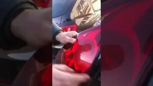 Замена лампочки стопа на ssangyong korando