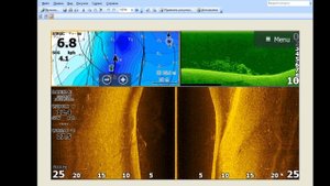 Разбор скриншотов с Lowrance 9 Elite FS! Часть 2.