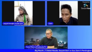 🔴Live: Big Macth..‼️ Debat Nasab, Sayyid Qori vs Gus Zaini ll Pentingkah Kitab Sezaman❓