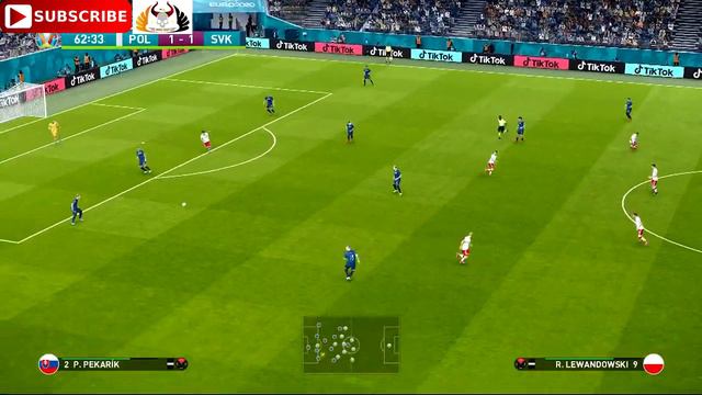 Poland vs. Slovakia | UEFA EURO 2020 Group E | Predictions eFootball PES 2021