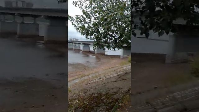 г.Пермь мост "Коммунальный" через реку Кама. Осень.2021 смотреть онлайн