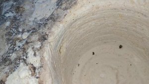 Бурение известняка алмазным буром 104мм ч3