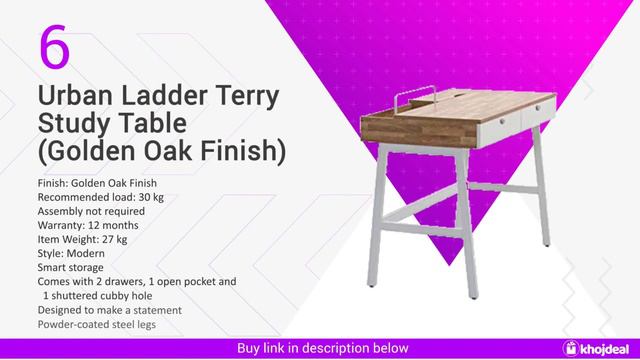 Best Study Table in India - Review With Price List