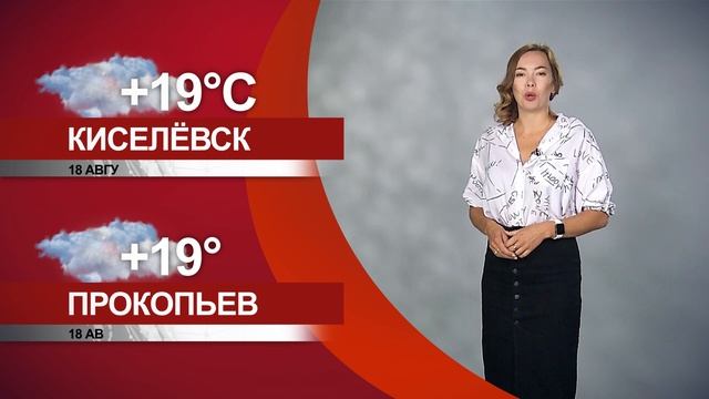 Прогноз погоды на 18.08.23