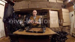 Подрамник Нива-Комфорт, третья опора раздатки