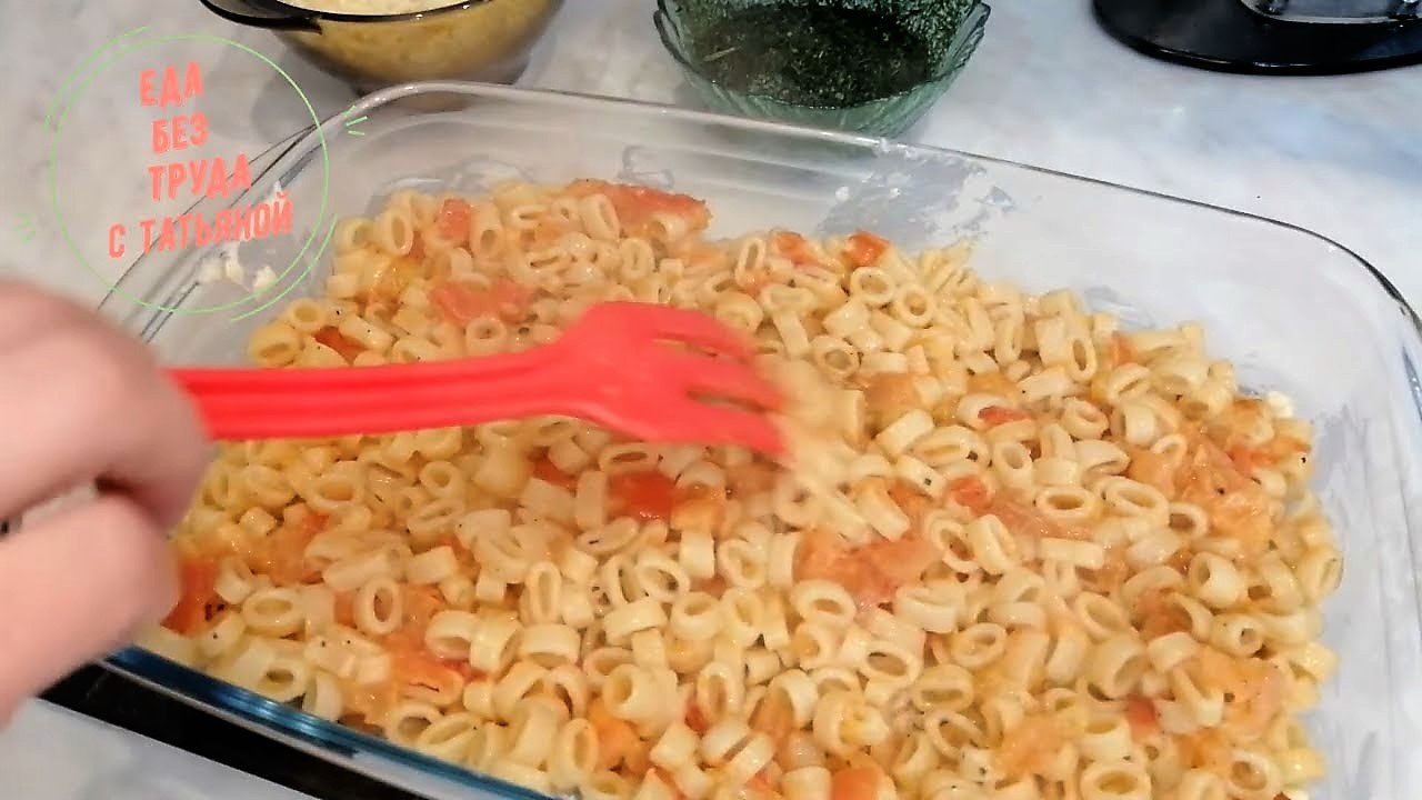 Макароны с сыром запеченные в духовке. Как приготовить запеканку из макарон. Еда Без Труда
