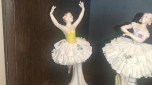 Фарфоровые кружевницы Зитцендорф(Sitzendorf).mp4