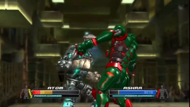Real steel(игра Живая сталь)-Играем за Атома(Атом vs Ашра)