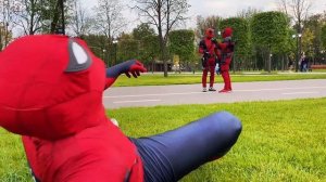 ALL SUPERHEROS STORY | SPIDER-MAN and DEADPOOL FUNNY VIDEO (Full Episode) 40 minutes