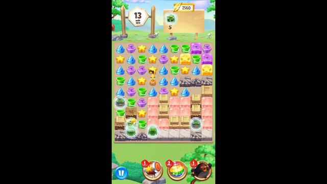 Angry Birds Match 3 | Level 532 | Gameplay | AB Match смотреть онлайн