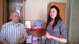 Подарок ветерану от волонтерской бригады участницы конкурса "Мисс молодежь" Ксении Огарковой