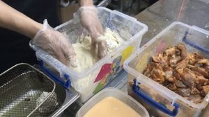 Куриные ножки и крылышки во фритюре как в KFC Кфс