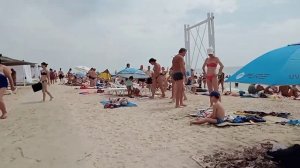 КИРИЛЛОВКА/ ИДЁМ НА ЦЕНТРАЛЬНЫЙ ПЛЯЖ/ 26.06.21/ АЗОВСКОЕ МОРЕ